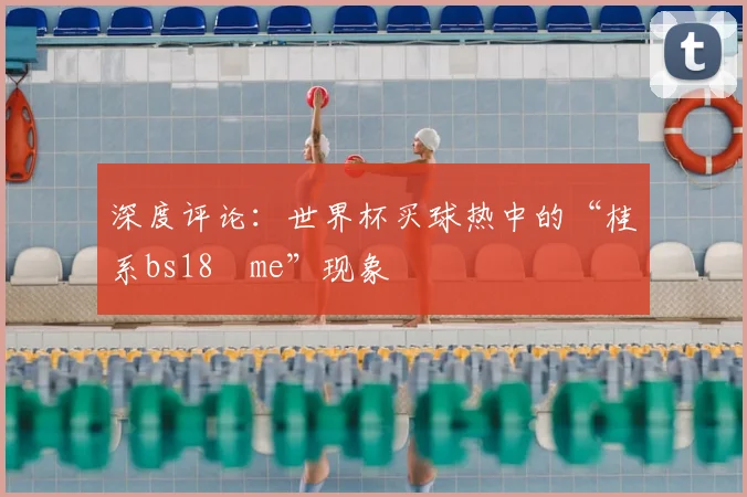 深度评论:世界杯买球热中的“桂系bs18婰me”现象