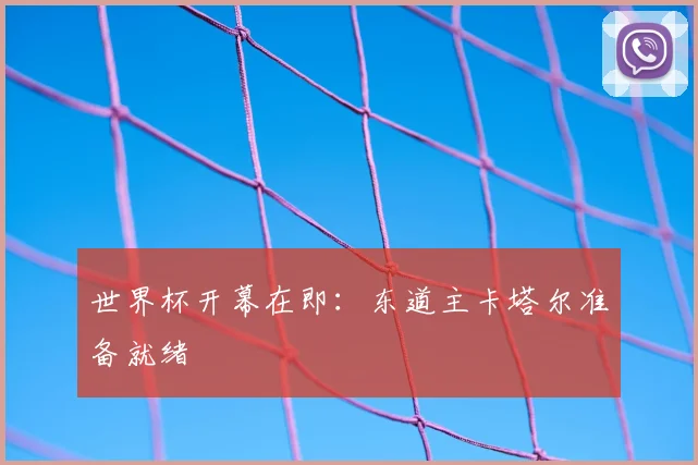世界杯开幕在即:东道主卡塔尔准备就绪